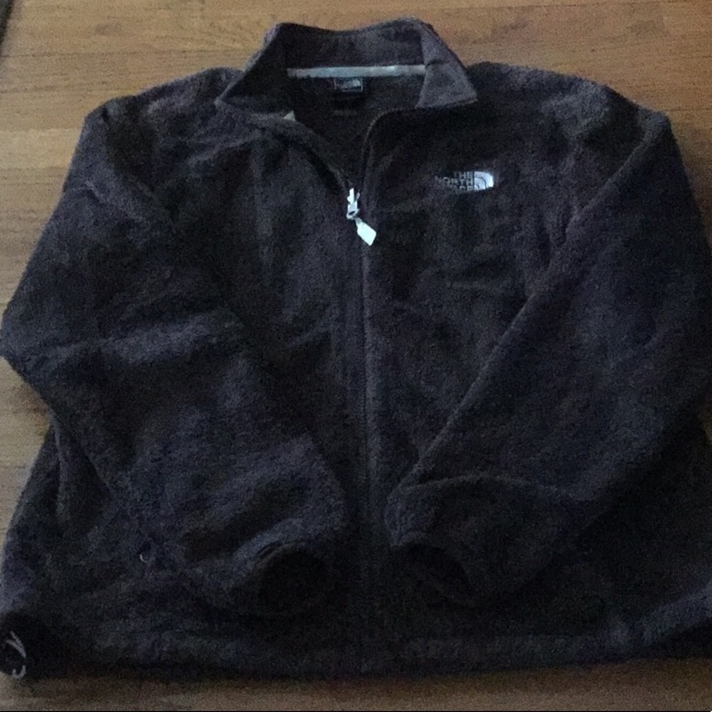 North Face Osito Jacket Dk Brown Sz L
